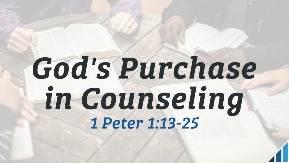 God's Purchase in Counseling Image